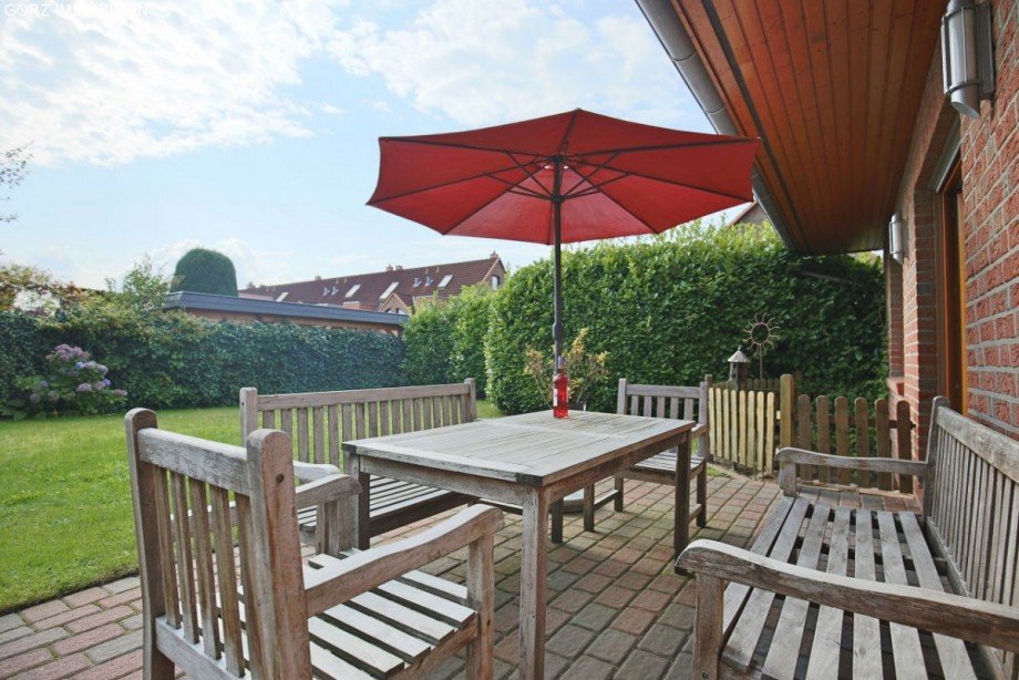 gesch�tzte Terrasse Einfamilienhaus Norderstedt