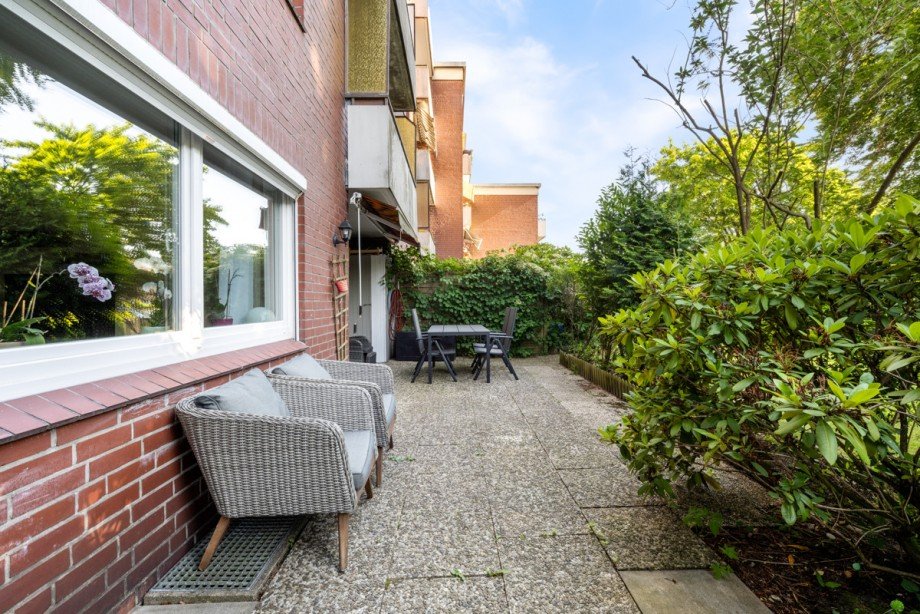 Terrasse Erdgeschosswohnung Norderstedt