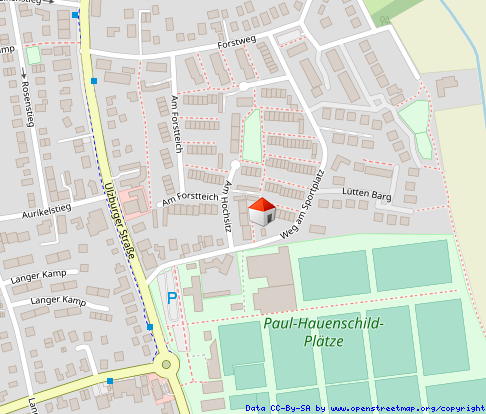 Lageplan Erdgeschosswohnung Norderstedt / Harksheide