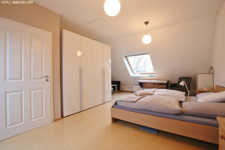 Schlafzimmer im Dachgeschoss Reihenhaus Norderstedt