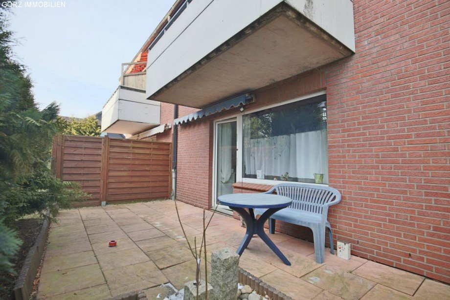Terrasse Erdgeschosswohnung Norderstedt