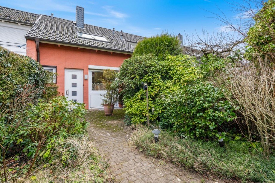 Blick gesch�tzt Reihenmittelhaus Norderstedt