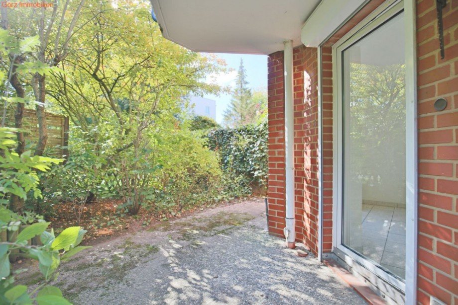Blick zum Westen. Erdgeschosswohnung Pinneberg
