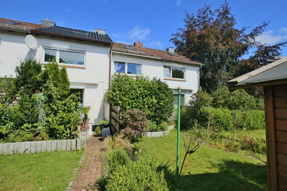 Weg vom Garten Reihenhaus Rellingen
