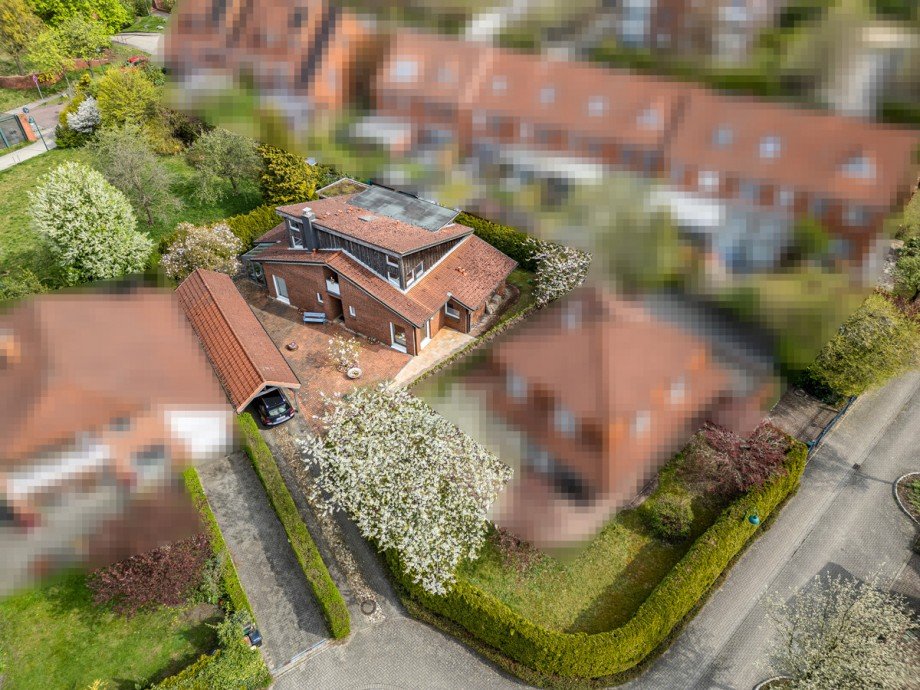 Luftbild Einfamilienhaus Norderstedt