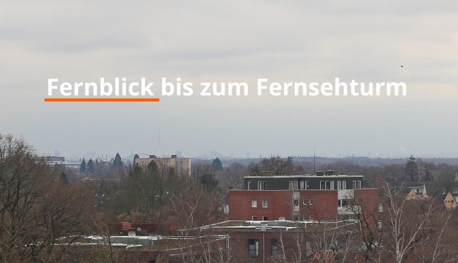 Fernblick Dachgeschosswohnung Norderstedt