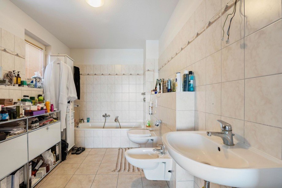 Vollbad mit Fenster Etagenwohnung Bad Bramstedt