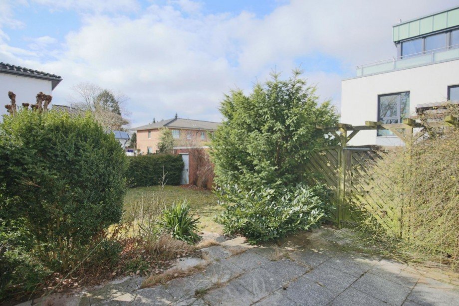 Terrasse-Garagenzugang Reiheneckhaus Norderstedt