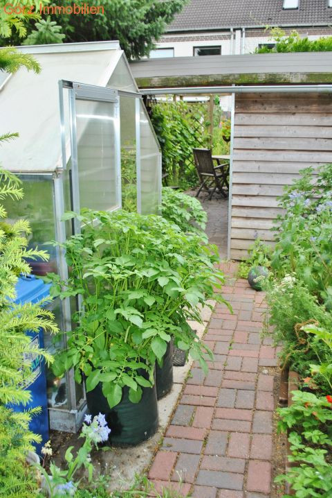 Garten - Gew�chshaus & Ger�teschuppen Reihenhaus Quickborn-Heide