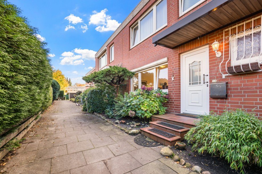 Eingang Reihenmittelhaus Norderstedt