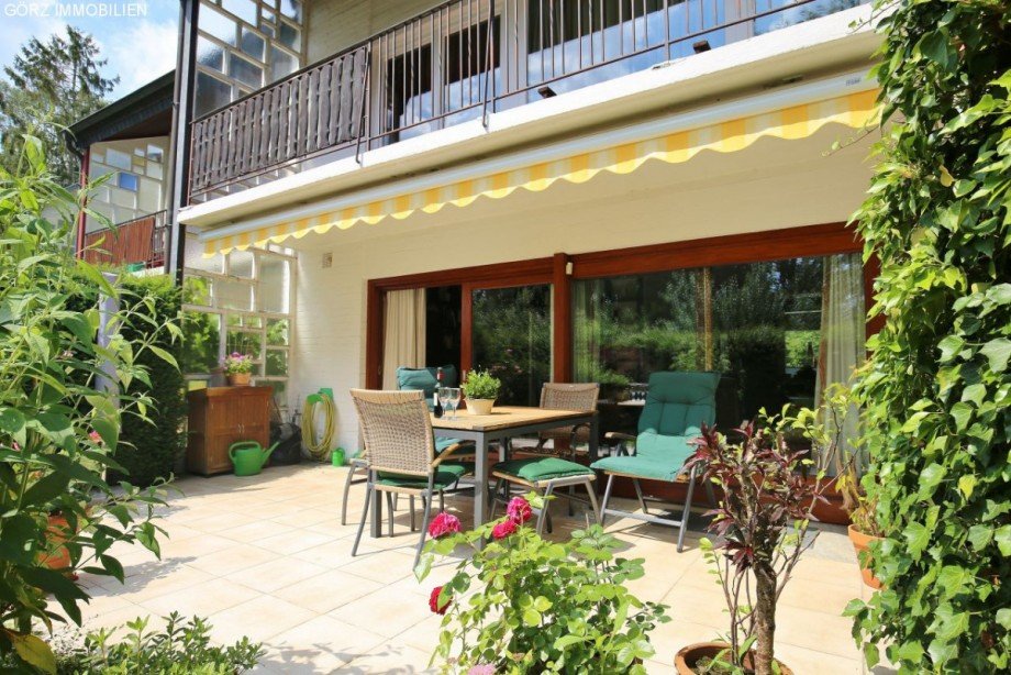 Gesamtansicht Terrasse Reihenmittelhaus Norderstedt