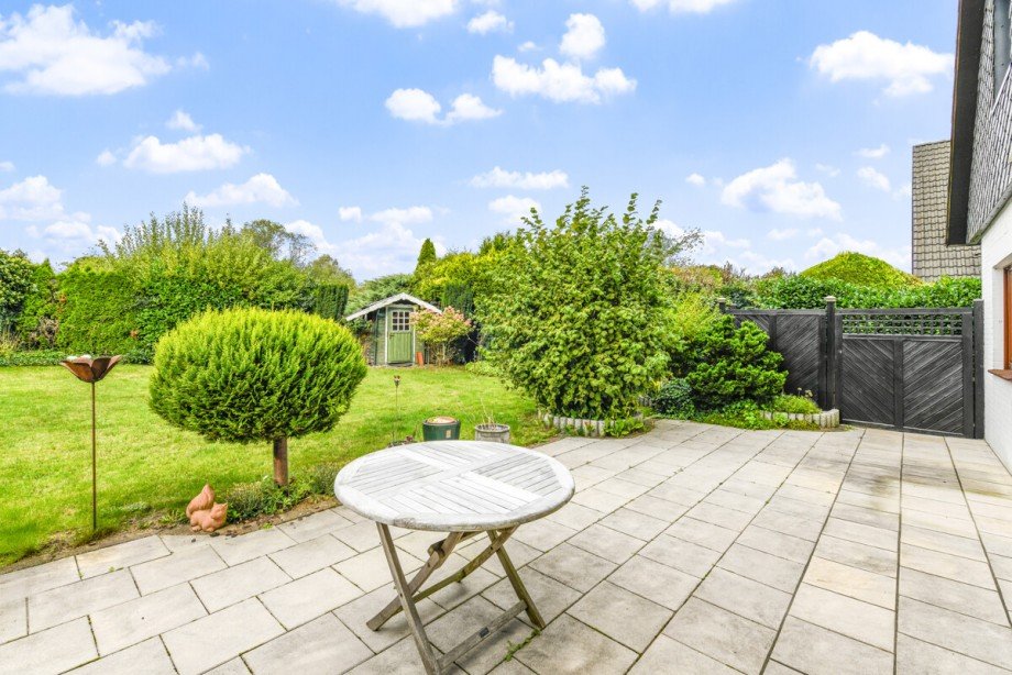 Terrasse Doppelhaush�lfte Norderstedt