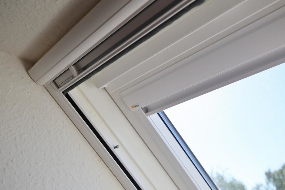 Au�enjalousien mit Fliegengitter und Verdunklung Maisonettewohnung Norderstedt
