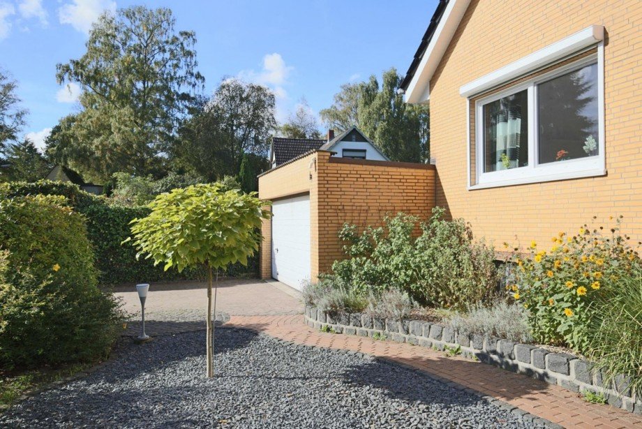Vorgarten Einfamilienhaus Hamburg