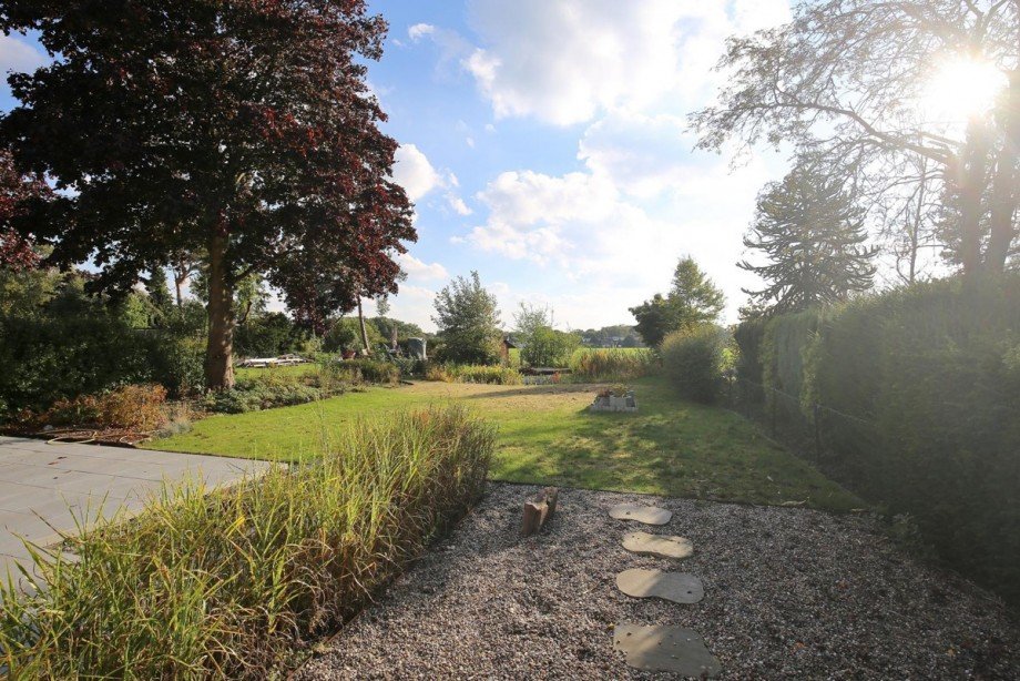 Blick in den Garten Einfamilienhaus Norderstedt