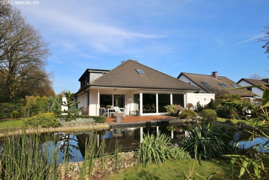 Blick von S�den Villa Norderstedt