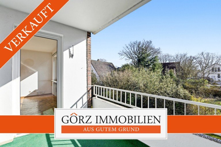  Norderstedt Etagenwohnung *VERKAUFT* 2. Baureihe Norderstedt Mitte: 3-Zi-ETW am Naturschutzgebiet-TG Platz und Abendsonne inklusive