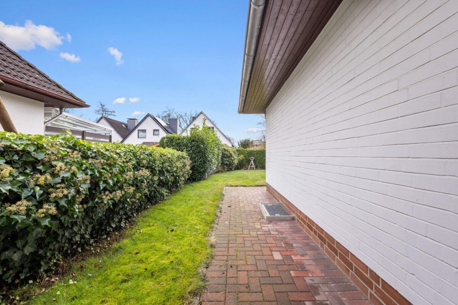 Hecken Doppelhaush�lfte Norderstedt