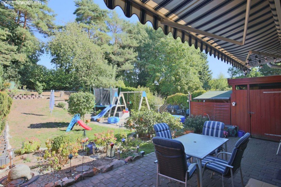 Terrasse Doppelhaush�lfte Rellingen