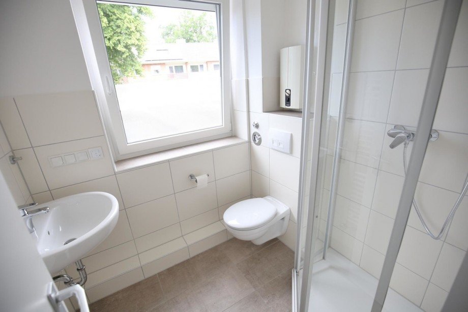 Glasduschkabine Erdgeschosswohnung Norderstedt / Harksheide