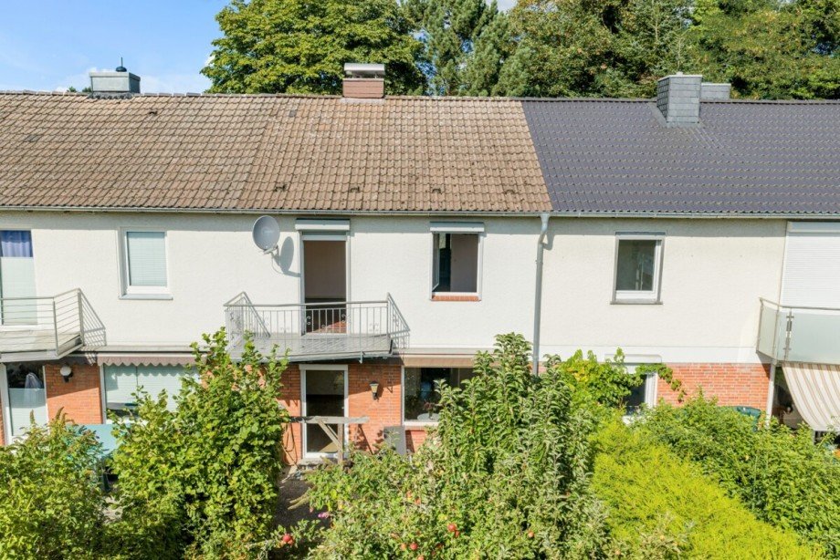 Drohnenfoto Reihenmittelhaus Norderstedt