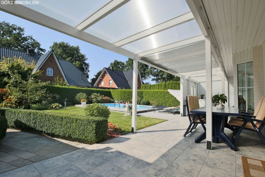 �berdachte Terrasse Einfamilienhaus Kaltenkirchen