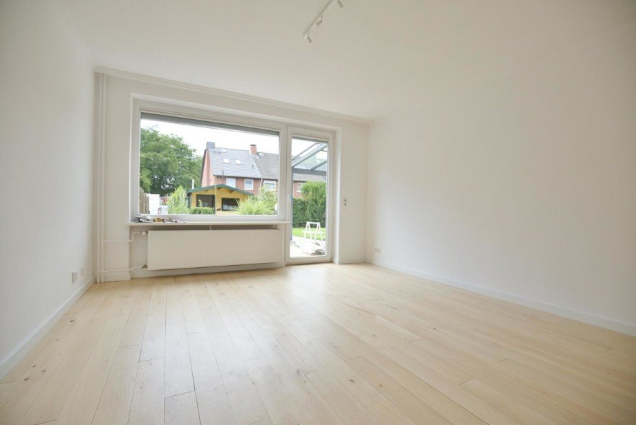 Helles Wohnzimmer Reihenhaus Norderstedt