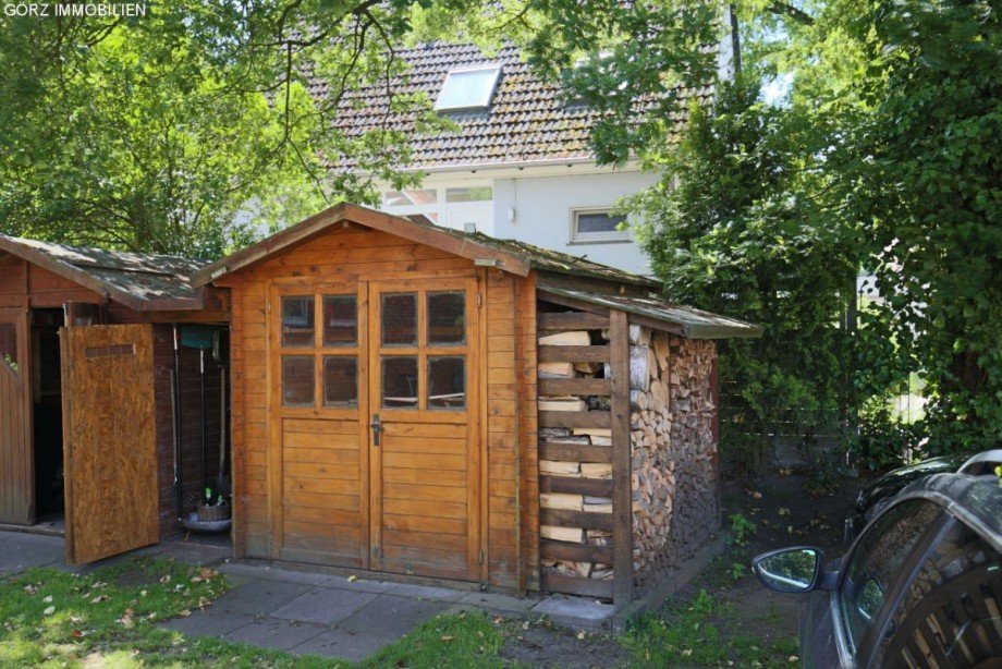 Ger�teschuppen Maisonettewohnung Norderstedt