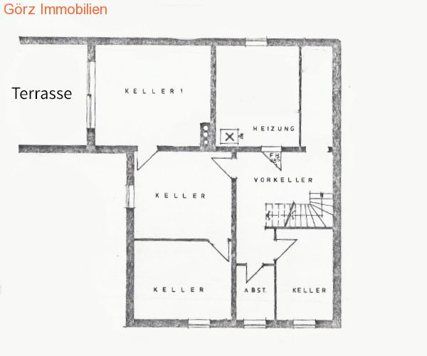 Grundriss Untergeschoss Einfamilienhaus Lentf�hrden