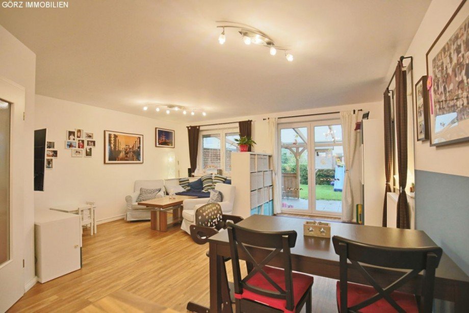 Wohnzimmer Doppelhaush�lfte Barmstedt