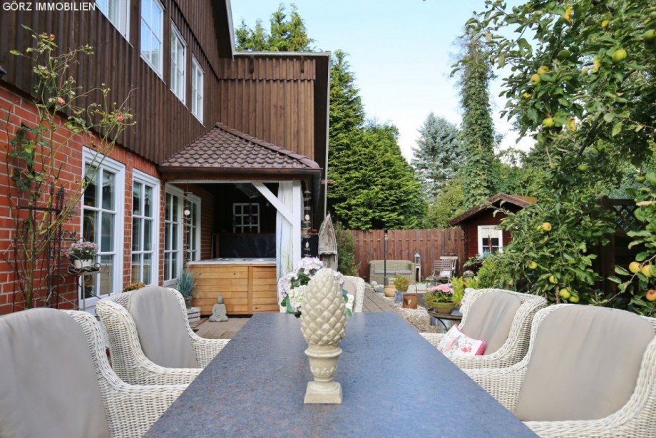 hinterer Bereich Einfamilienhaus Appen