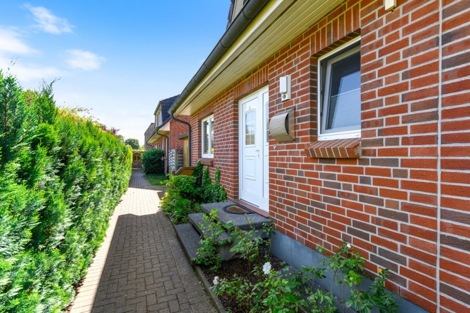 Eingangsbereich Doppelhaush�lfte Norderstedt