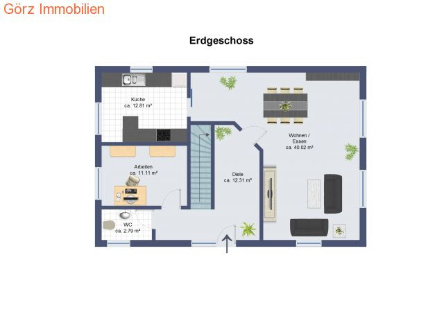 Erdgeschoss Einfamilienhaus Schenefeld