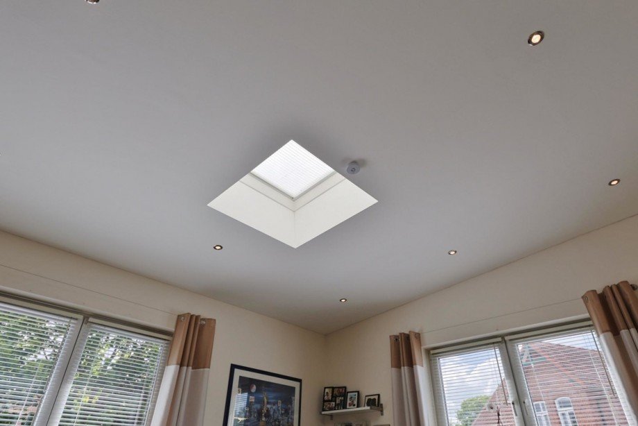 Oberlicht im Wohnzimmer Maisonettewohnung Barmstedt