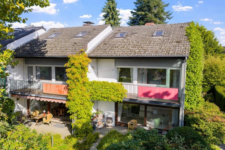 Gartenansicht Reihenendhaus Norderstedt