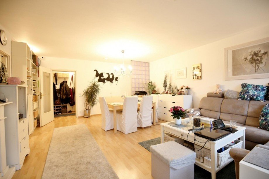 Wohnzimmer Maisonettewohnung Hamburg