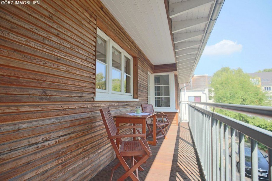 gro�er Balkon Stadthaus Hamburg