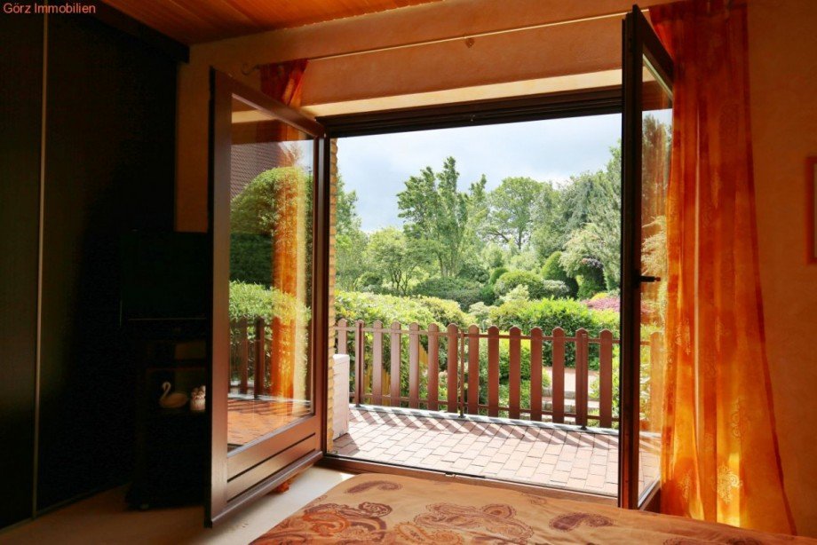 Blick aus dem Schlafzimmer Einfamilienhaus Kaltenkirchen
