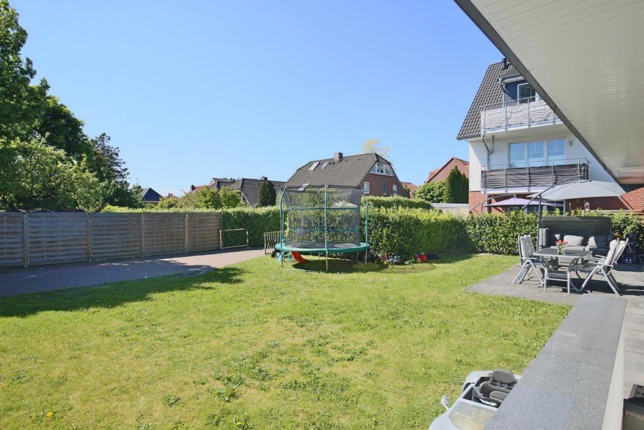 Gartenbereich Terrassenwohnung Schenefeld