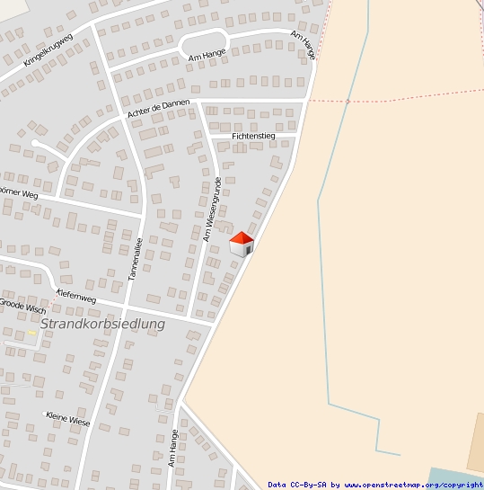 Lageplan Bungalow Norderstedt