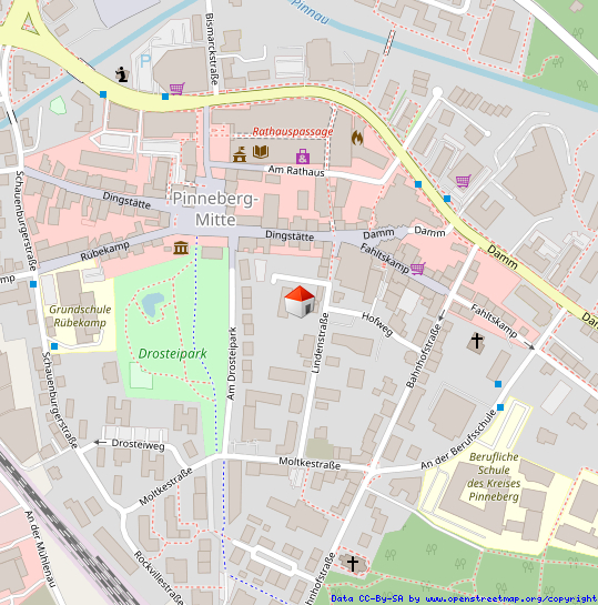 Lageplan Etagenwohnung Pinneberg