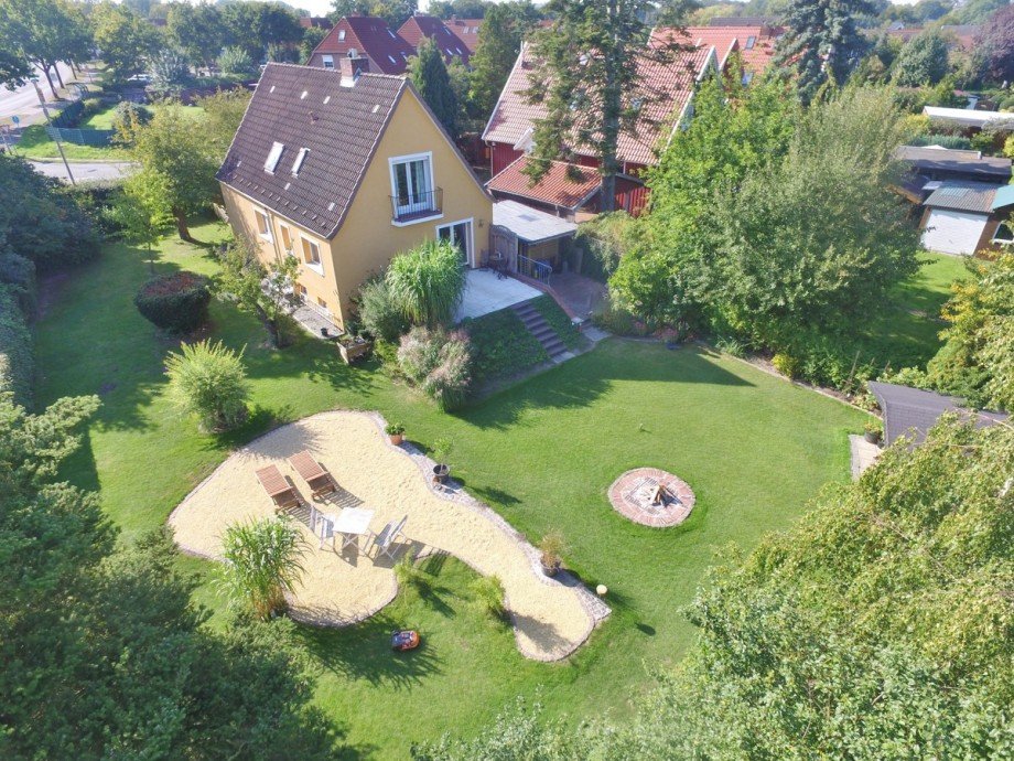 Luftaufnahme Einfamilienhaus Rellingen