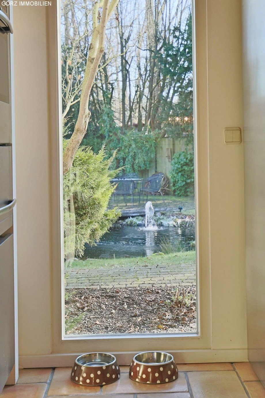 Bodentiefes Fenster in der K�che Einfamilienhaus Sieversh�tten