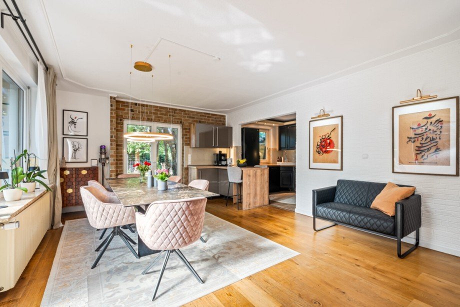 Essbereich mit K�che Einfamilienhaus Henstedt-Ulzburg