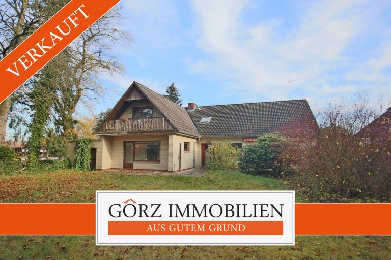 VERKAUFT Henstedt-Ulzburg Einfamilienhaus *VERKAUFT* Gro�es Mehrgenerationenhaus in guter Lage von Henstedt-Rhen
