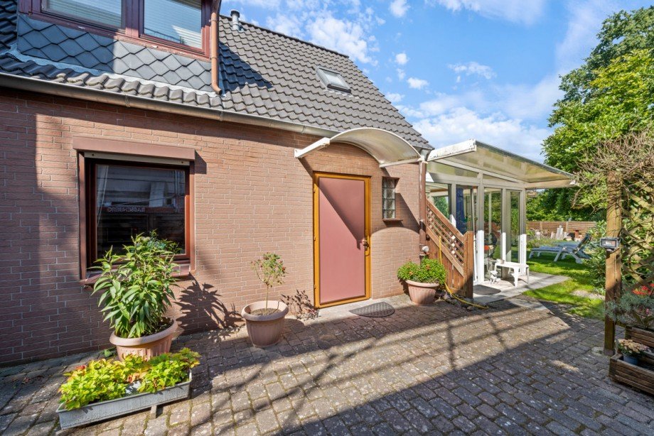 Gartenzugang Zweifamilienhaus Hamburg
