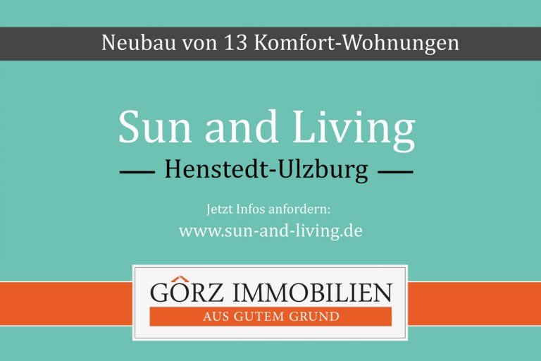 Foto Henstedt-Ulzburg Erdgeschosswohnung *VERKAUFT* Sun and Living in Henstedt-UlzburgErdgeschosswohnung mit eigenem Gartenanteil und PKW Freiplatz