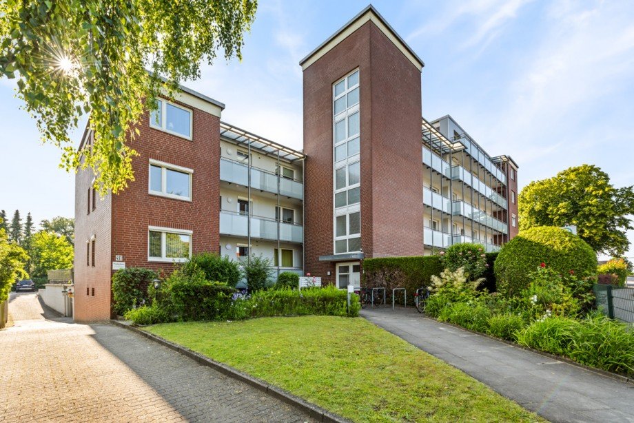 Hausansicht Erdgeschosswohnung Norderstedt