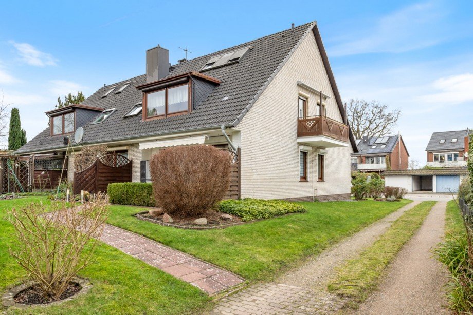 Auffahrt Maisonettewohnung Hasloh
