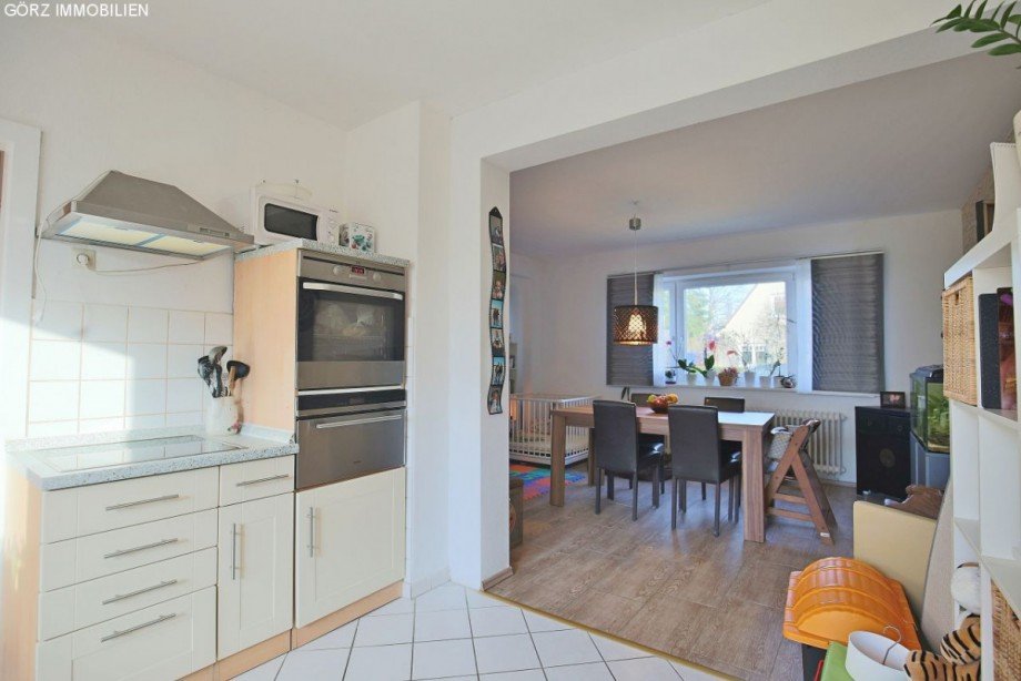 Blick von der K�che Einfamilienhaus Brande-H�rnerkirchen